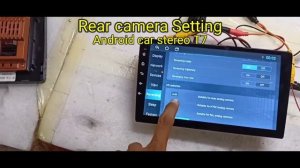Back Camera Setting of Android Car stereo TS7 - [Step by Step] - Shekhar Maxxlink