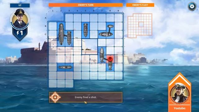 Hasbro's BATTLESHIP Online Gameplay / 1v1 Multiplayer battles смотреть онлайн