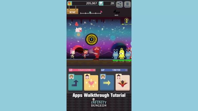 Infinity Dungeon Evolution B74F - Gameplay - Walkthrough смотреть онлайн