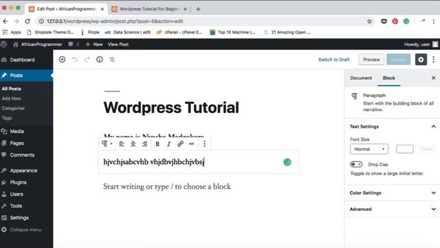 Wordpress Beginners Tutorial 2019 Episode 6 Media (Media Library,Add,Insert,Edit) смотреть онлайн