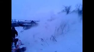 Патриот МБП - 9 с роторной насадкой- снегоуборщиком Патриот.