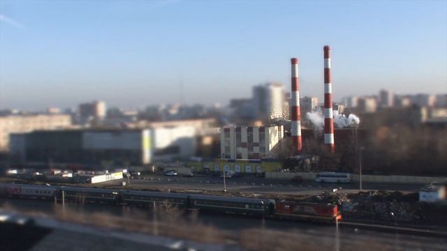 Проба эффекта tilt-shift смотреть онлайн