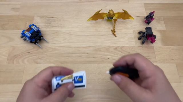 LEGO NINJAGO 71768 Jay's Golden Dragon Motorbike смотреть онлайн