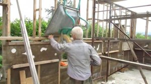 ✔ Подъёмник для строительства - поднимаем раствор [Построить дом своими руками]