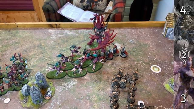 Warhammer Age of Sigmar Battle Report - Sigmar in Sixty Minutes - Slaves to Darkness vs Slaanesh смотреть онлайн
