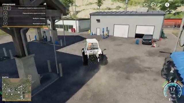 Farming Simulator 19 как заправить трактор топливо смотреть онлайн
