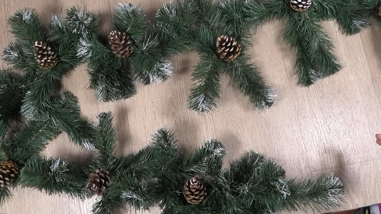 Делаем дорогую гирлянду из дешевых елок своими руками смотреть онлайн