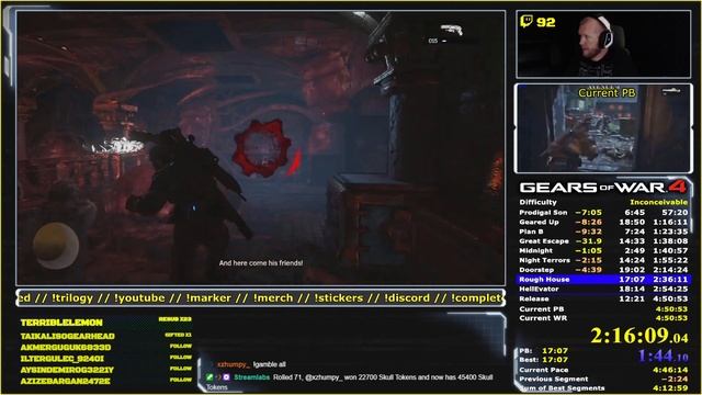 Inconceivable Speedrun - Gears of War 4 - Time: 4:26:49 смотреть онлайн