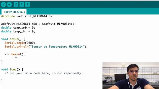 Introdução à Python com Arduino: Lendo Dados do Sensor de Temperatura Infravermelho MLX90614. смотреть онлайн