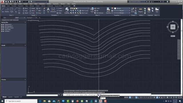 AutoCAD 2020 | Fundamental Training | Offset Command | English смотреть онлайн