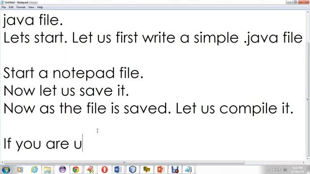 Compile and Execute a Java Program смотреть онлайн