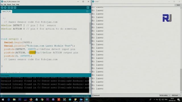How to use Laser Transmitter and Laser sensor for Arduino смотреть онлайн