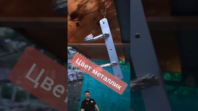 Оригинальные крючки в летний душ. Я совсем забыл про них, но быстро исправился ? #diy #сварка #дача смотреть онлайн