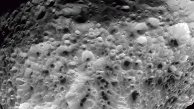 Cassini Says "Goodbye" to Saturn's Moon Hyperion | Space Video смотреть онлайн
