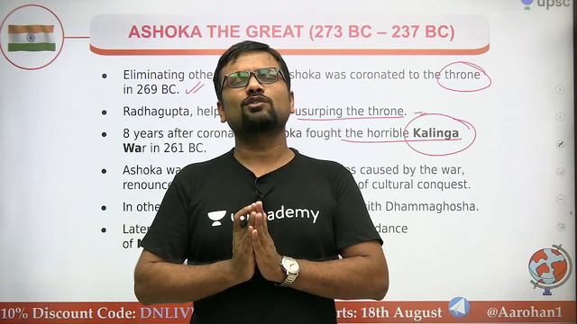 Mauryas | Ancient History | Lecture 8 | AAGAAZ 2.0 | UPSC CSE | Unacademy UPSC смотреть онлайн