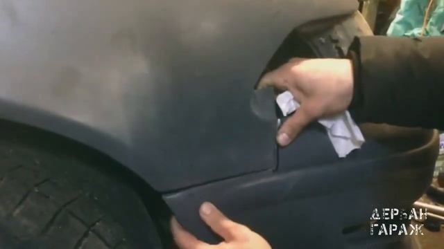 Установка и подгонка обвеса Origin Labo Toyota MarkII Jzx100