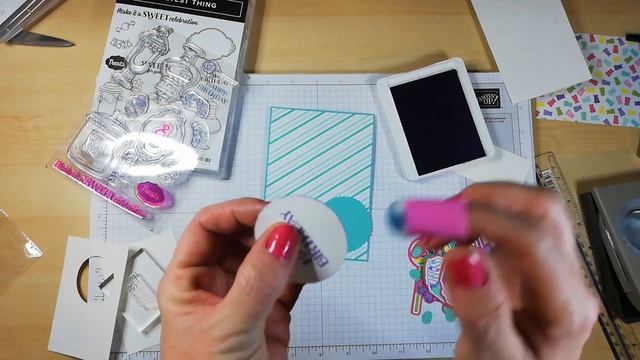 Stampin'Up! Card Tutorial using How Sweet it is DSP and Sweetest Thing Stamp Set смотреть онлайн