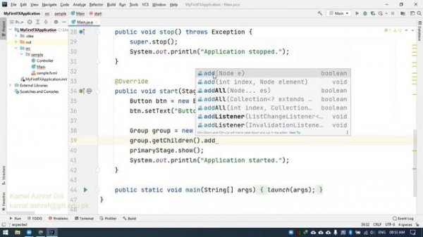 Lecture # 02 | Java | JavaFX | Intellij IDEA | Visual Programming