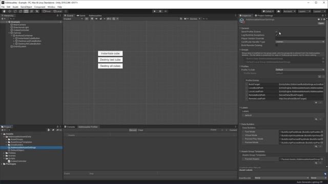 Unity Addressable Asset System
