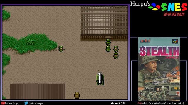 SNES Super Side Quest - Game # 248 - Stealth [1/2] смотреть онлайн