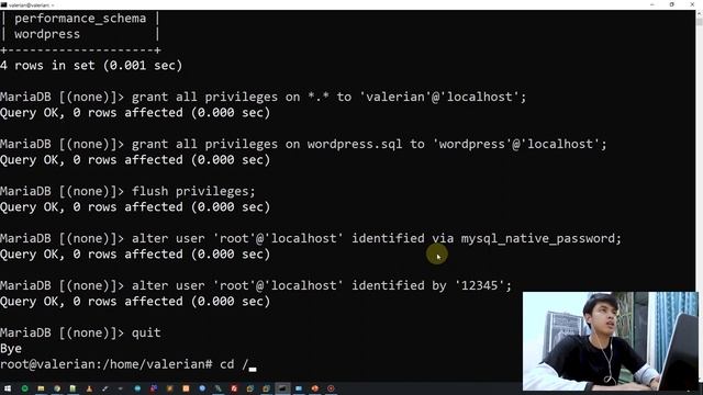 8. Konfigurasi Database Server dan CMS WordPress Debian 10.4 VMWare | Administrasi Sistem Jaringan смотреть онлайн