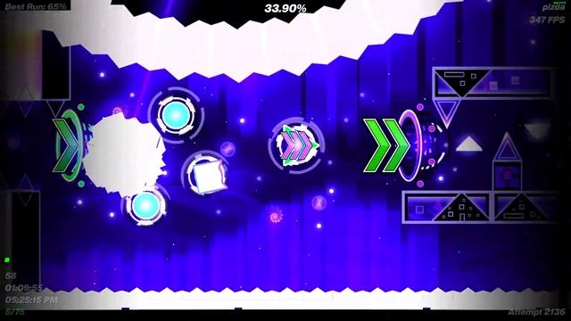 "Zaphkiel" 74% | (Extreme Demon) [240hz] | By Darwin & Noctafly | Geometry Dash 2.11 смотреть онлайн