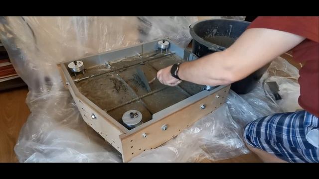 Изготовление станины ЧПУ из бетона смотреть онлайн