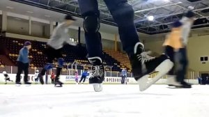 ❄ Катание на коньках ❄ (Учимся - Freestyle Ice Skating) ❄ Витебск, Беларусь.