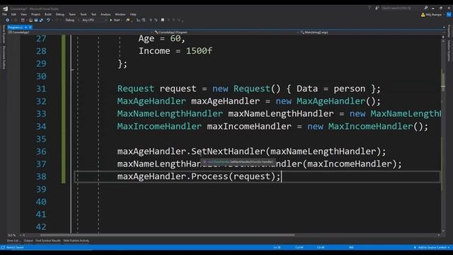 C# Chain of Responsibility Design Pattern | Code Examples смотреть онлайн