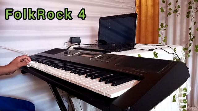 6 Stylos FolkRock de Calidad Para Yamaha PSR E смотреть онлайн