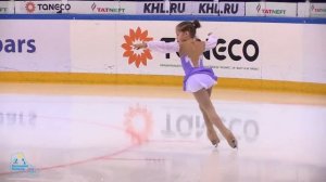 3 юношеский разряд, фигурное катание, Головина Мария Весенняя капель 01.05.2018