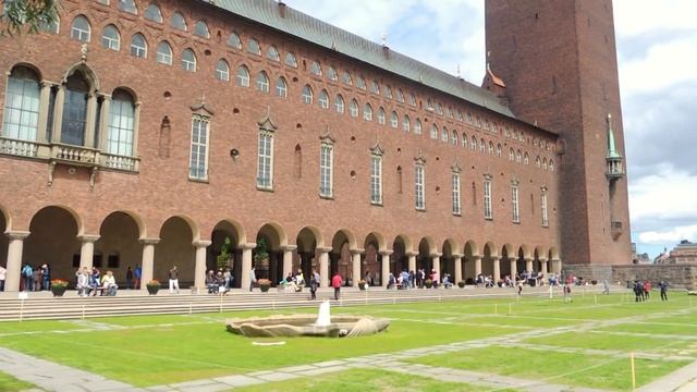 Ратуша в Стокгольме - смотровая площадка / Stadshuset смотреть онлайн