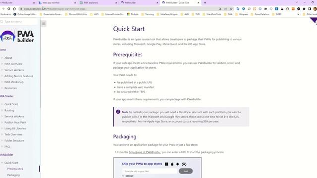 PWA how to start an Progressive Web App and how to ship it to Android Store.(1) смотреть онлайн