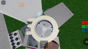 увиличиваю кирпич и ломаю стиралку