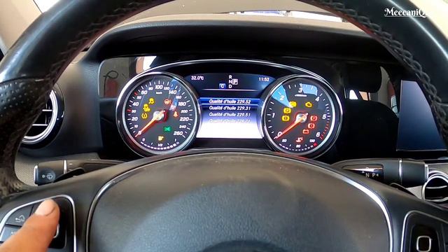 Mercedes E220 TYPE 213 : comment réinitialiser service vidange | كيفية إعادة تعيين لمبة الصيانة смотреть онлайн