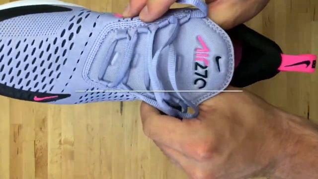 Nike Air Max 270 BETRUE ‘purple/ black-pink blast’ | UNBOXING & ON FEET | fashion shoes | 4K смотреть онлайн
