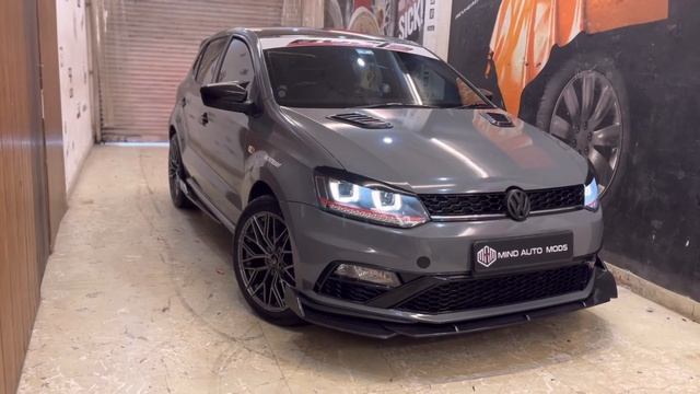 Volkswagen POLO Modified | VW Polo BodyKit, Alloy Wheels, Nardo Grey WRAPPED | VW Polo Modification