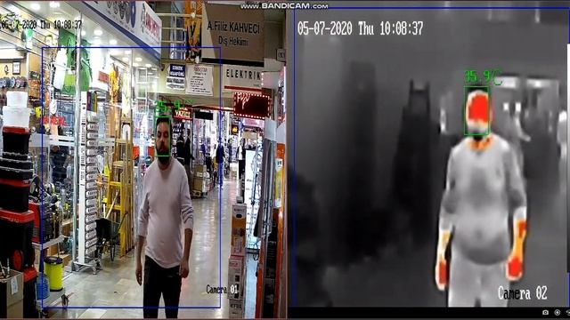 HIKVISION DS-2TD2617B-6/PA TERMAL IP KAMERA PERPA DEMO смотреть онлайн