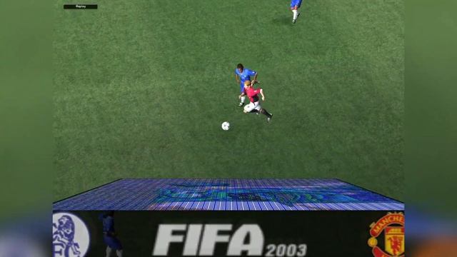 FIFA 03 (FIFA Football 2003) - Manchester United vs Chelsea - Gameplay PC HD смотреть онлайн