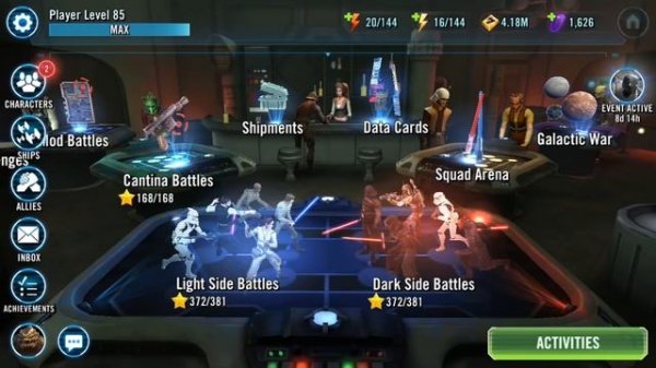 Hacking the game. Star Wars Galaxy of Heroes ?!?