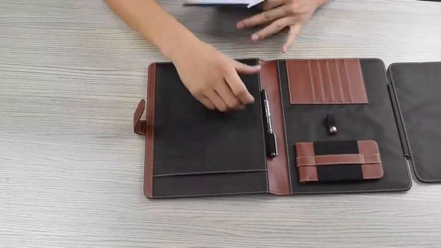 Tablet Pad folio Zippered leather Case for 8.5'' смотреть онлайн