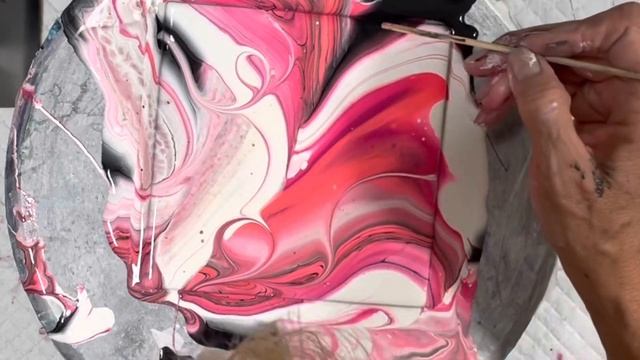 Groovy Sista’s - TLP TRANSFER SWIPE #acrylicpouring #sheleeartstyle #fluidart смотреть онлайн