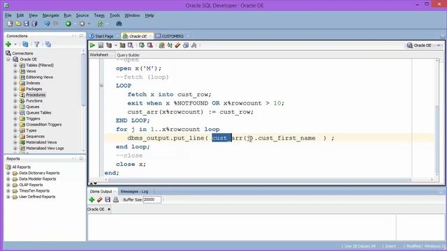 #16. Intro to Oracle PL/SQL ( Type - table of cursors ) مقدمة لاوراكل смотреть онлайн