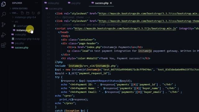 How to Integrate Instamojo Payment Gateway Using PHP in Tamil смотреть онлайн
