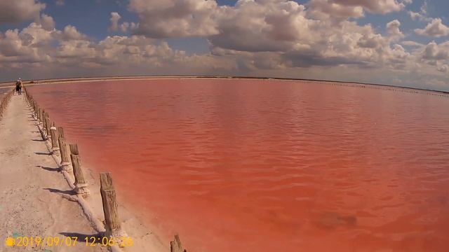 Розовое озеро Сасык Сиваш.2019 год. смотреть онлайн