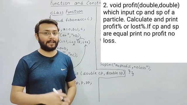Function and Constructors - 1 (Full question in description) | JAVA | ICSE смотреть онлайн
