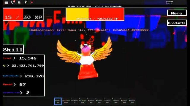 Roblox undertale au rpg final error sans no deaths смотреть онлайн