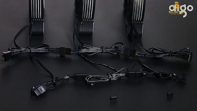 Aigo AR12 120 мм вентиляторы ARGB для ПК системы охлаждени смотреть онлайн