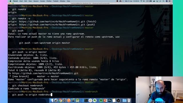 HackFromHome Talks: Introduction to the Git by Martin Cristóbal смотреть онлайн