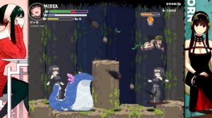 Echidna Wars Dx - Mirea  Skin as Yor Forger in assassin outfit